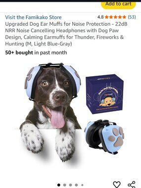 Dog Hearing Protection Brand New in Box